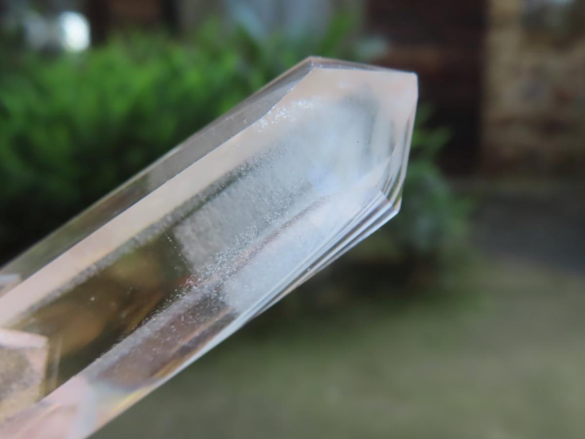 Polished Multi-Phantom Double Chlorite Ghost Crystal  x 1 From Ambatofinandranhana, Madagascar