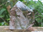 Polished Wispy Smokey Window Quartz Crystal x 1 From Akansobe, Madagascar