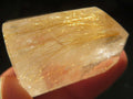 Polished Rare Golden Rutile Clear Quartz Crystal x 1 From Madagascar