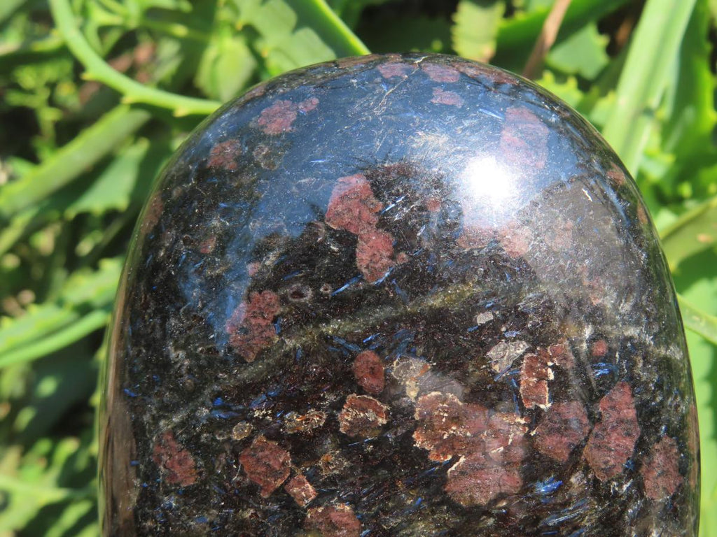 Polished Super Rare Blue Spark Iolite Standing Free Form x 1 From Betroka, Madagascar