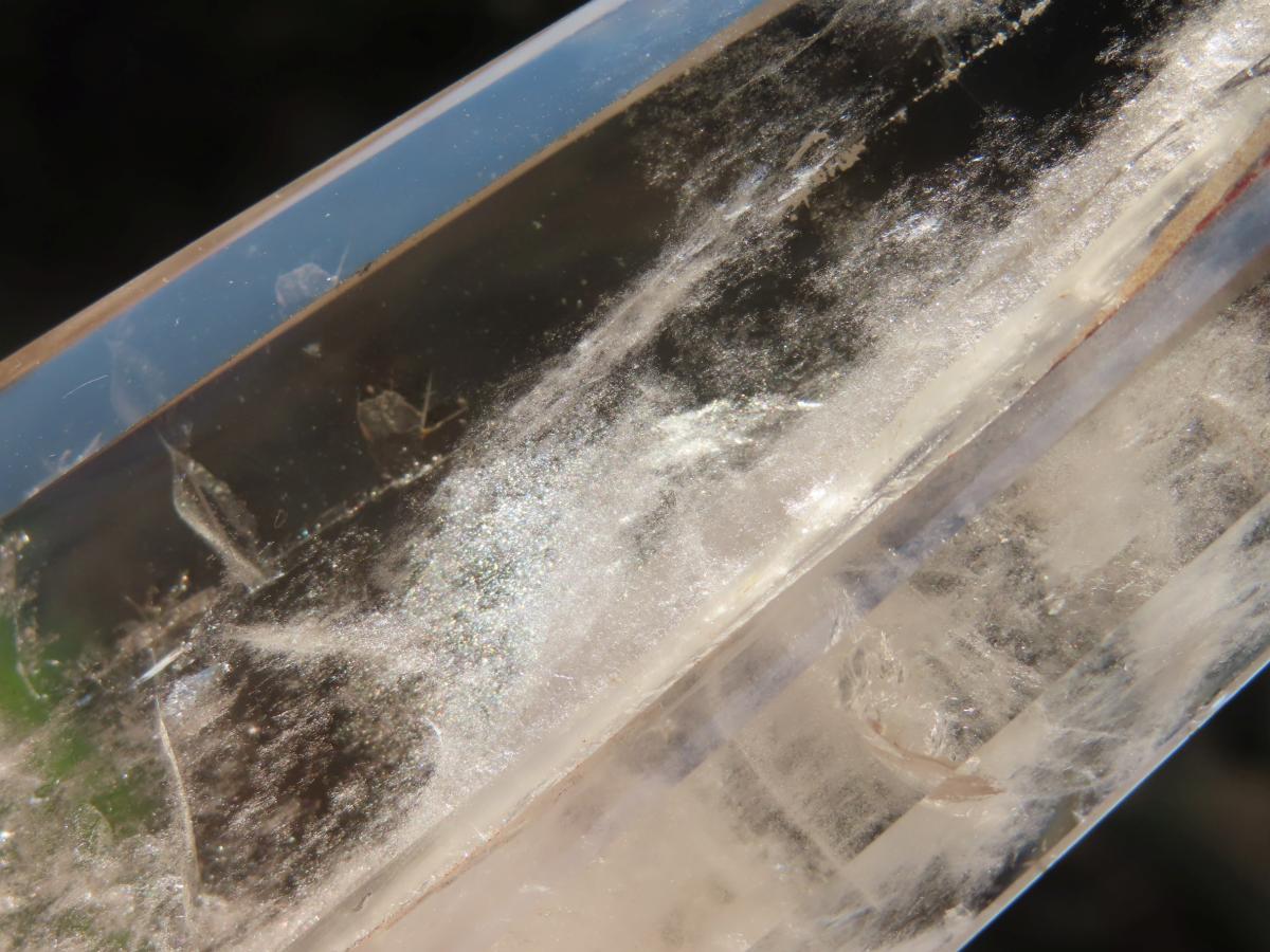 Polished Twin Multi-Terminated Clear Quartz Crystal x 1 From Anzojorobe, Madagascar