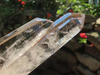 Polished Twin Multi-Terminated Clear Quartz Crystal x 1 From Anzojorobe, Madagascar
