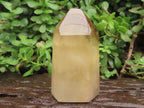 Polished Large Bright Yellow Natural Citrine Crystal x 1 From Anzojorobe, Madagascar