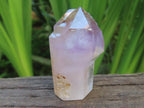 Polished Twin Amethyst Sceptre With Twin Phantoms x 1 From Akansobe, Madagascar