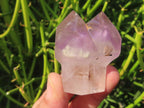Polished Twin Amethyst Sceptre With Twin Phantoms x 1 From Akansobe, Madagascar