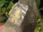 Natural Smokey Quartz with Hyalite Opal And Schorl Black Tourmaline Crystal x 1 From Erongo, Namibia