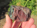 Rare Dark Green Libethenite in a Ferro-Copper Matrix x 1 From Congo