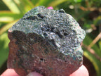 Rare Dark Green Libethenite in a Ferro-Copper Matrix x 1 From Congo