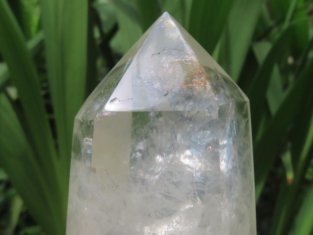 Polished Large Pale Citrine Quartz Crystal x 1 From Madagascar