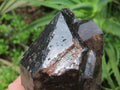 Natural Super Shiny Double Terminated Large Morion Smokey Quartz Crystal x 1 From Zomba, Malawi