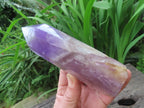 Polished Chevron Amethyst Crystal x 1 From Madagascar