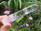 Polished Extra Long Clear Quartz Crystal Wand x 1 From Ambatofinandrahana, Madagascar