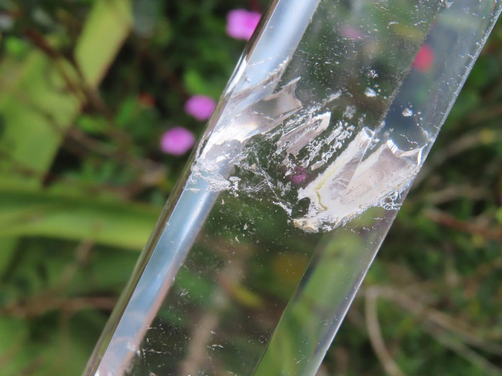 Polished Extra Long Clear Quartz Crystal Wand x 1 From Ambatofinandrahana, Madagascar