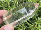Polished Rare Fine Golden Rutile Optic Clear Quartz Crystal x 1 From Madagascar