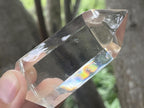 Polished Rare Fine Golden Rutile Optic Clear Quartz Crystal x 1 From Madagascar