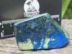 Polished Azurite And Malachite Free Form x 1 From Kaokoveld, Namibia