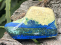 Polished Azurite And Malachite Free Form x 1 From Kaokoveld, Namibia