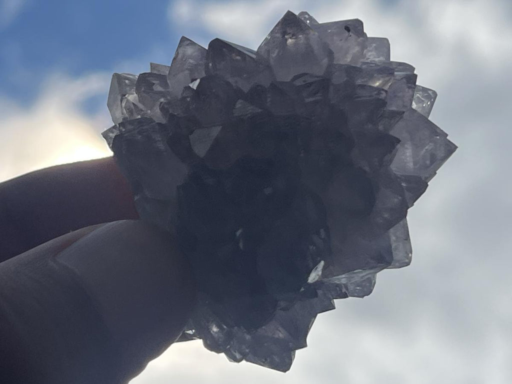 Natural Spirit Amethyst Ball Flower Cluster x 1 From Boekenhouthoek, South Africa