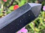 Polished Double Terminated Black Basalt Crystal x 1 From Madagascar