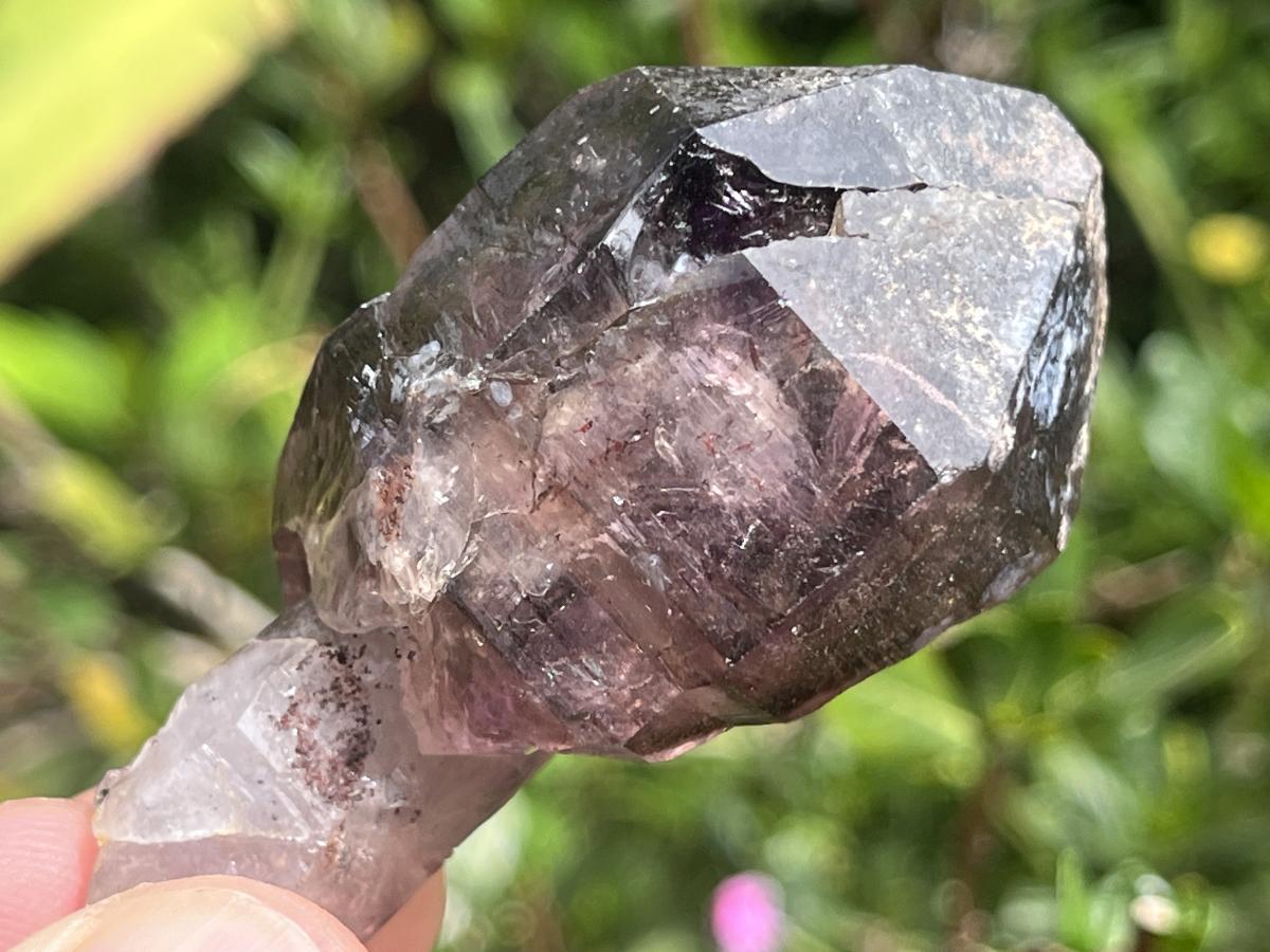 Natural Chiredzi Amethyst Sceptre With Enhydo x 1 From Chiredzi, Zimbabwe