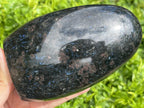 Polished Super Rare Blue Spark Iolite Standing Free Form x 1 From Madagascar