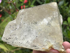 Natural XL Clear Quartz Crystal with Hyalite Opal x 1 From Erongo Mountain, Namibia