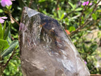 Polished XL Double Terminated Smokey Amethyst Window Quartz x 1 From Akansobe, Madagascar