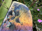 Polished Large Rainbow Labradorite Display Piece x 1 From Tulear, Madagascar