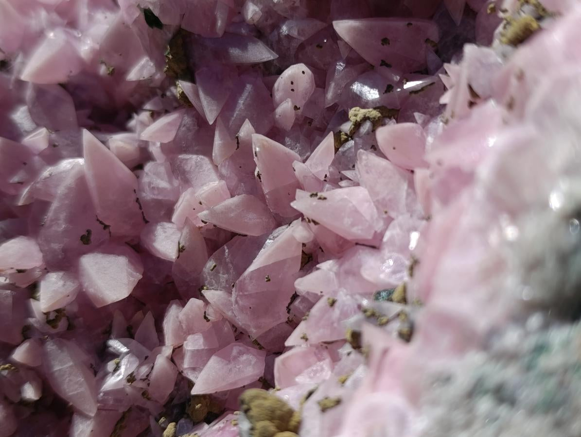Natural XXL Extra Rare Rhodocalcite on Dolomite Specimen x 1 From Mashamba West Mine, Congo