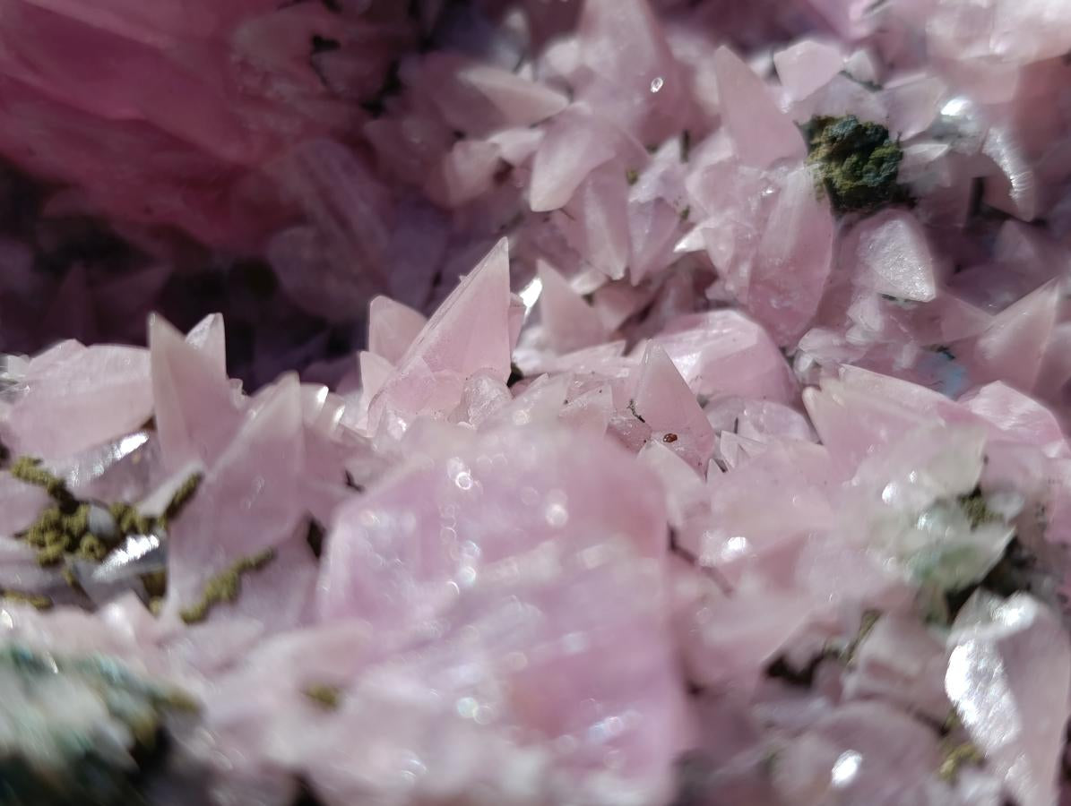 Natural XXL Extra Rare Rhodocalcite on Dolomite Specimen x 1 From Mashamba West Mine, Congo