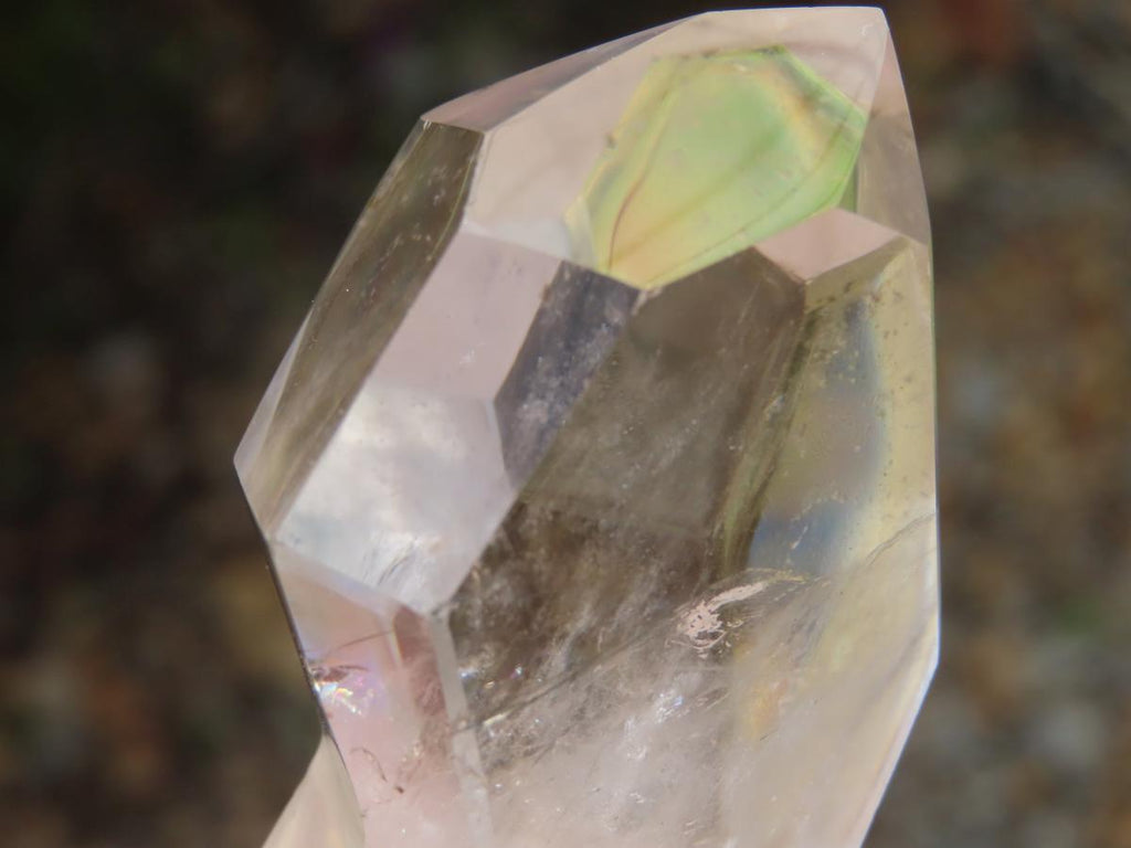 Polished Clear Quartz Sceptre Crystal x 1 From Madagascar