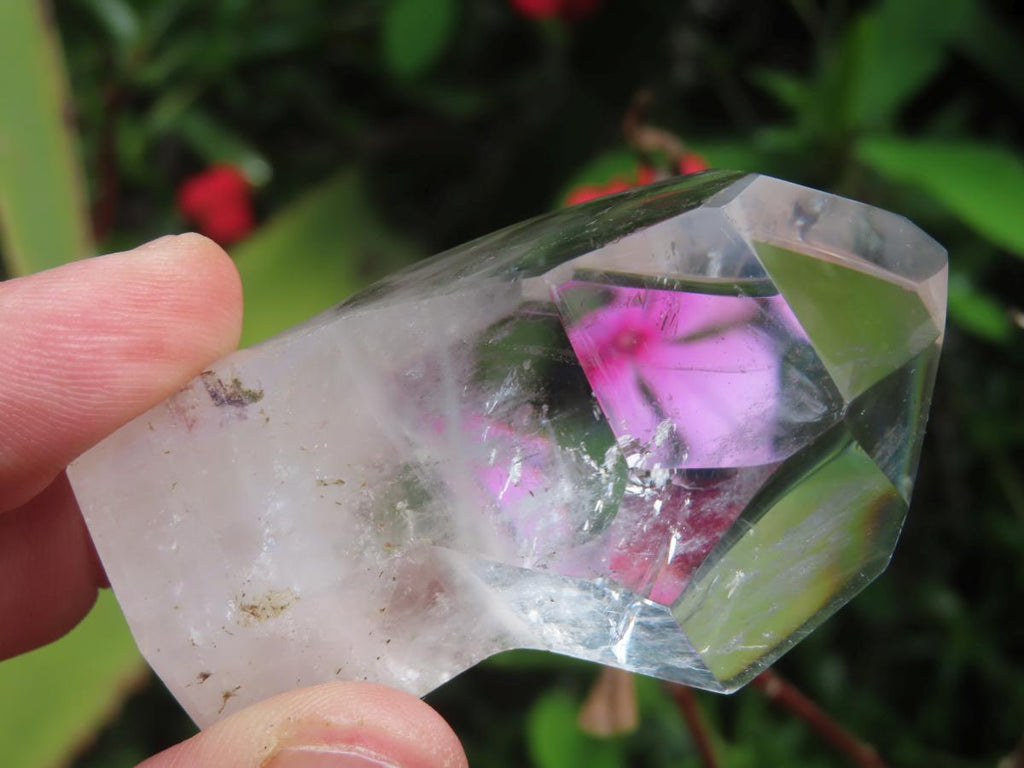 Polished Clear Quartz Sceptre Crystal x 1 From Madagascar