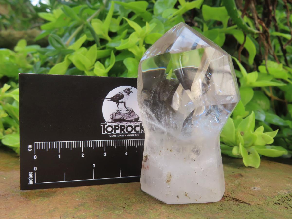 Polished Clear Quartz Sceptre Crystal x 1 From Madagascar