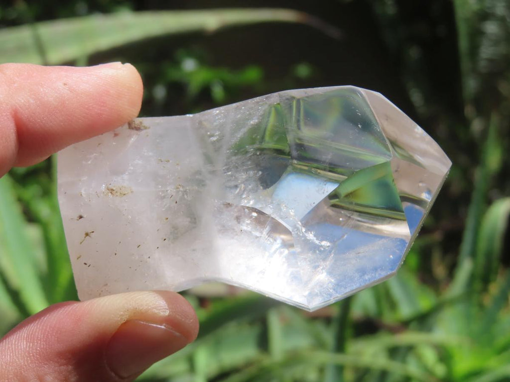 Polished Clear Quartz Sceptre Crystal x 1 From Madagascar