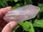 Polished Gemmy Pink Double Terminated Rose Quartz Crystal x 1 From Ambatondrazaka, Madagascar