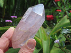 Polished Gemmy Pink Double Terminated Rose Quartz Crystal x 1 From Ambatondrazaka, Madagascar