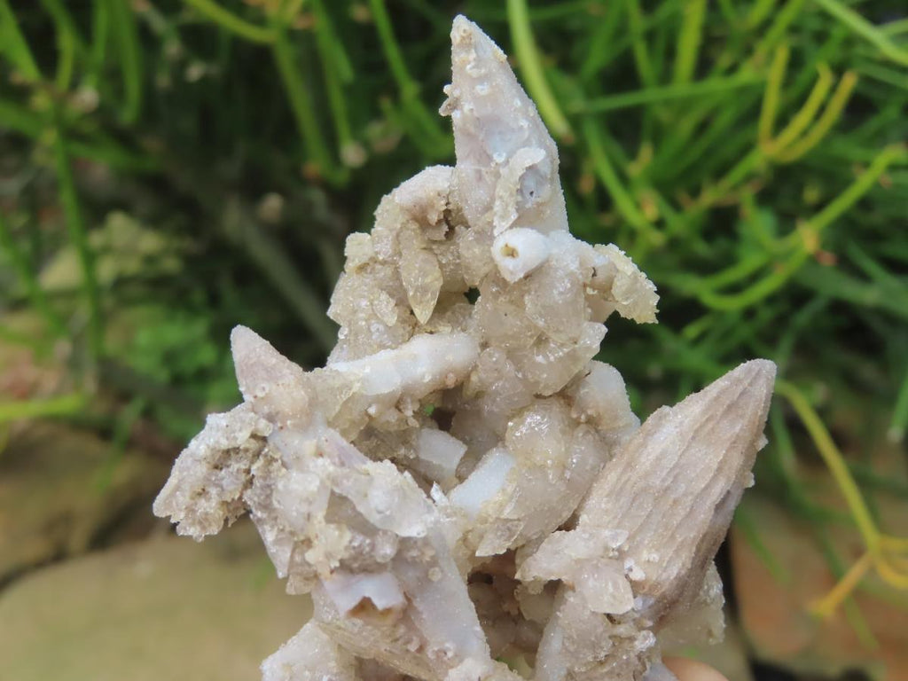 Natural Multi-Terminated Spearhead Calcite Specimen x 1 From Albert's Mountain, Lesotho