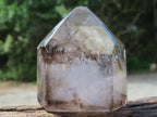 Polished Smokey Window Quartz x 1 From Akansobe, Madagascar