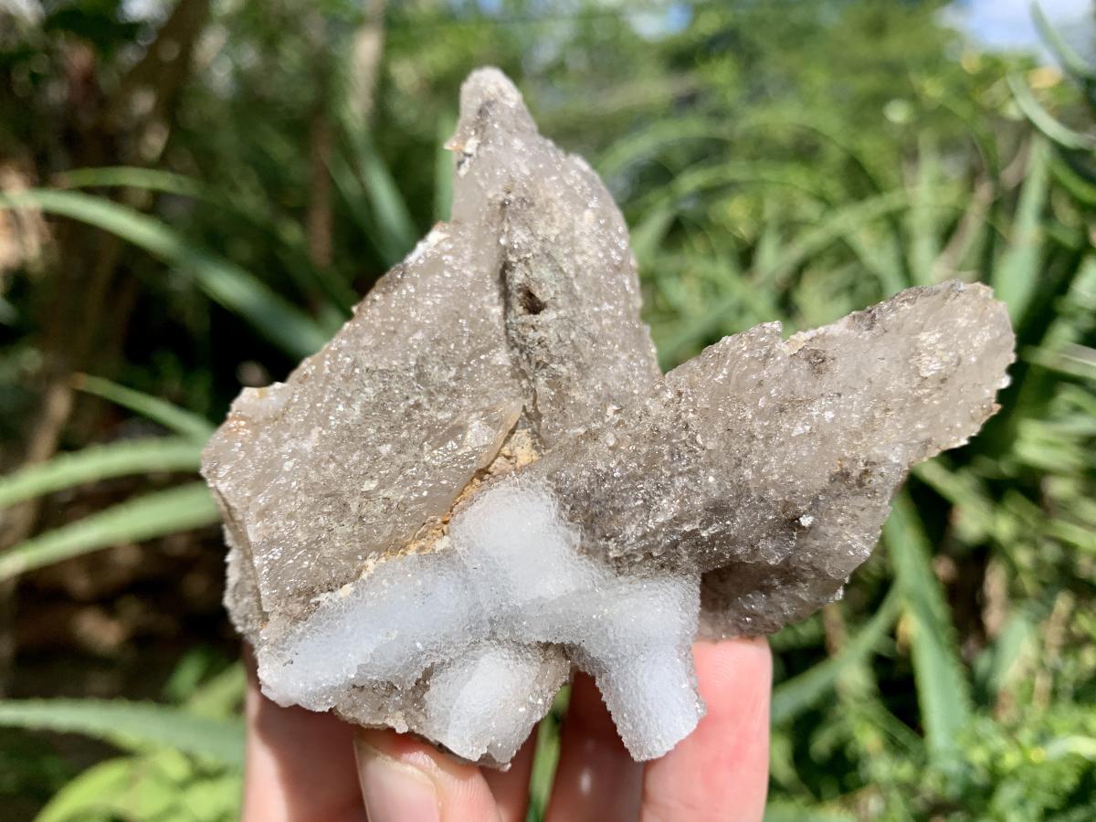Natural Spearhead Calcite Triple Sceptre Specimen x 1 From Albert's Mountain, Lesotho