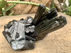 Natural Large Schorl Black Tourmaline Cabinet Specimen x 1 From Erongo, Namibia