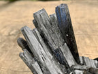 Natural Large Schorl Black Tourmaline Cabinet Specimen x 1 From Erongo, Namibia