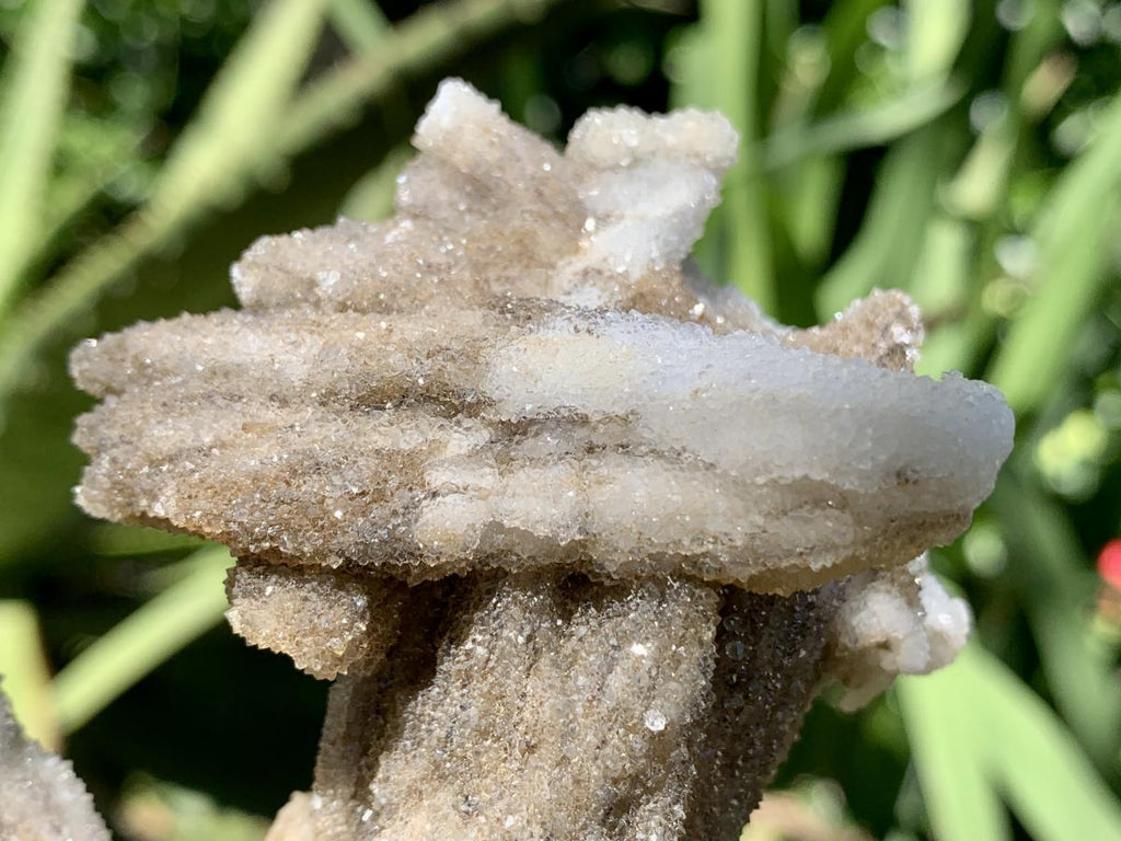 Natural Drusy Coated Spearhead Calcite Specimen x 1 From Albert's Mountain, Lesotho