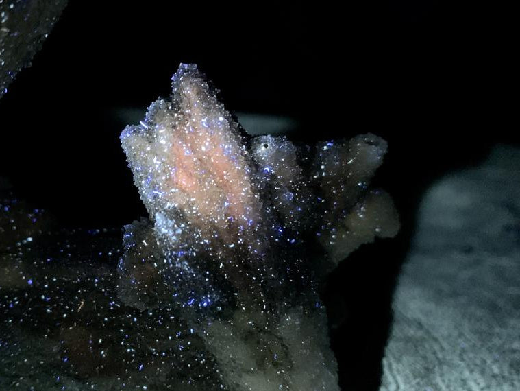 Natural Drusy Coated Spearhead Calcite Specimen x 1 From Albert's Mountain, Lesotho