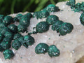 Natural Large Superb Ball Malachite Cabinet Specimen x 1 From Mindingi Mine, Congo