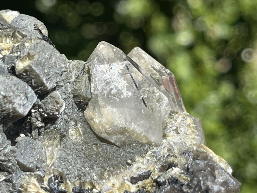 Natural Schorl Black Tourmaline with Multi-Mineral Specimen x 1 From Erongo, Namibia