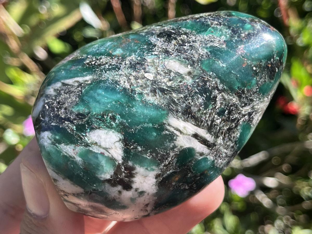 Polished Mutokolite Standing Free Form x 1 From Mutoko, Zimbabwe