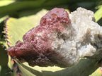 Natural Rare Red Hematiod Frosty Smokey Quartz Formation x 1 From Zomba, Malawi