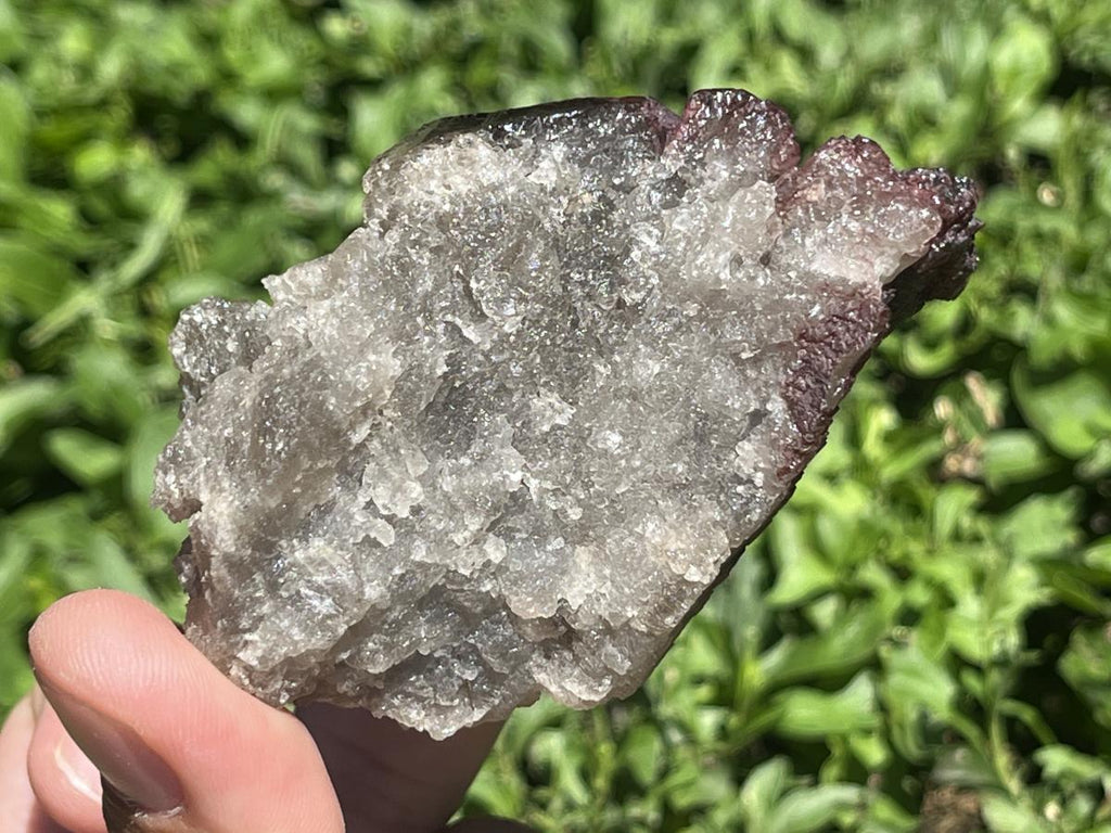 Natural Rare Red Hematiod Frosty Smokey Quartz Formation x 1 From Zomba, Malawi