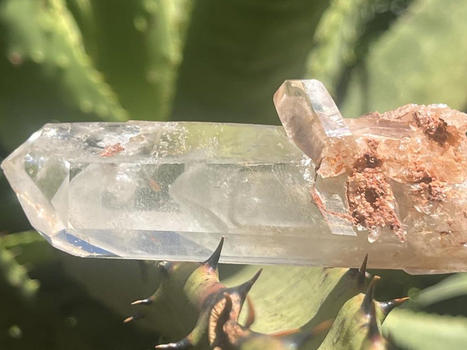 Natural Double Phantom Clear Quartz Crystal x 1 From Mpika, Zambia