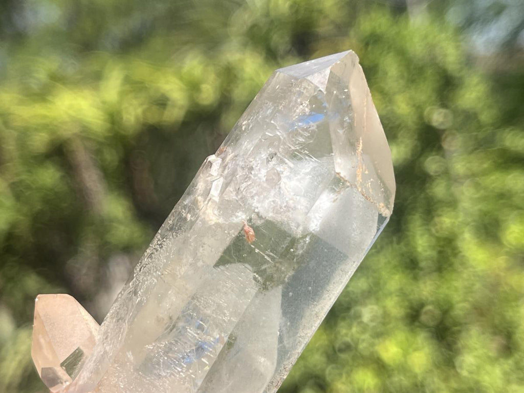 Natural Double Phantom Clear Quartz Crystal x 1 From Mpika, Zambia